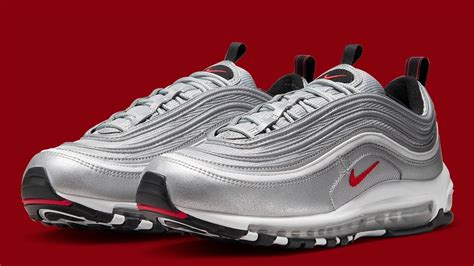 nike air max 97 damen metallic silber|nike air max 97 silver bullet.